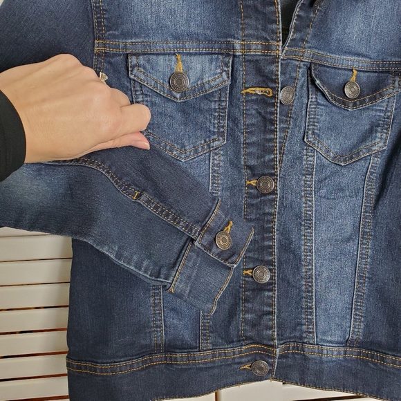 Wax Jean Women's Denim Jacket Size Small - Picture 3 of 8